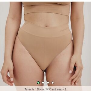 Organic Basics Smooth Thong NWT